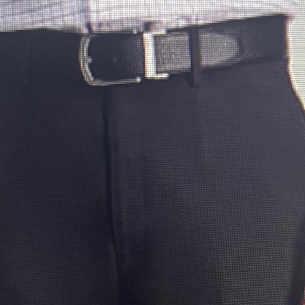 Haggar Black Dress Pant 32 x32 Classic Fit